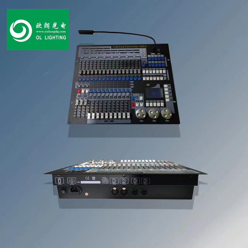 High Quality Flight Case Packing Stage DMX Lighting King Kong 1024 Console Professional Disco Stage Bar DMX Controller