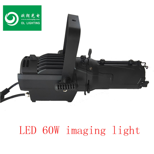 LED Stage Light Manufacturer Direct Provides LED 60W Stage Equipment High-Definition Imaging Following Light