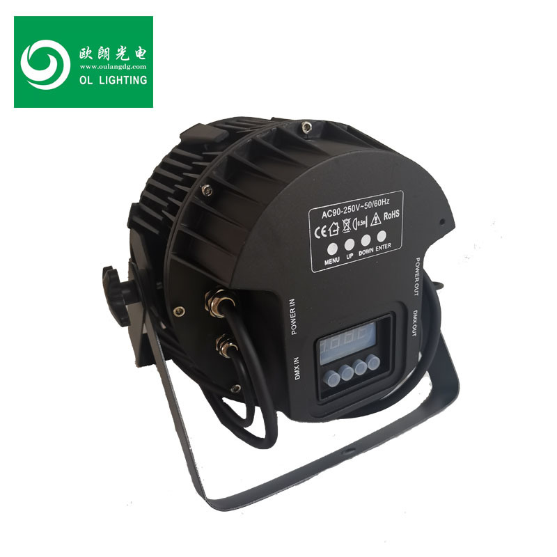 LED Stage Light LED 54PCS*3W Full-Color PAR Light Dyeing Projection Stage Outdoor Lights