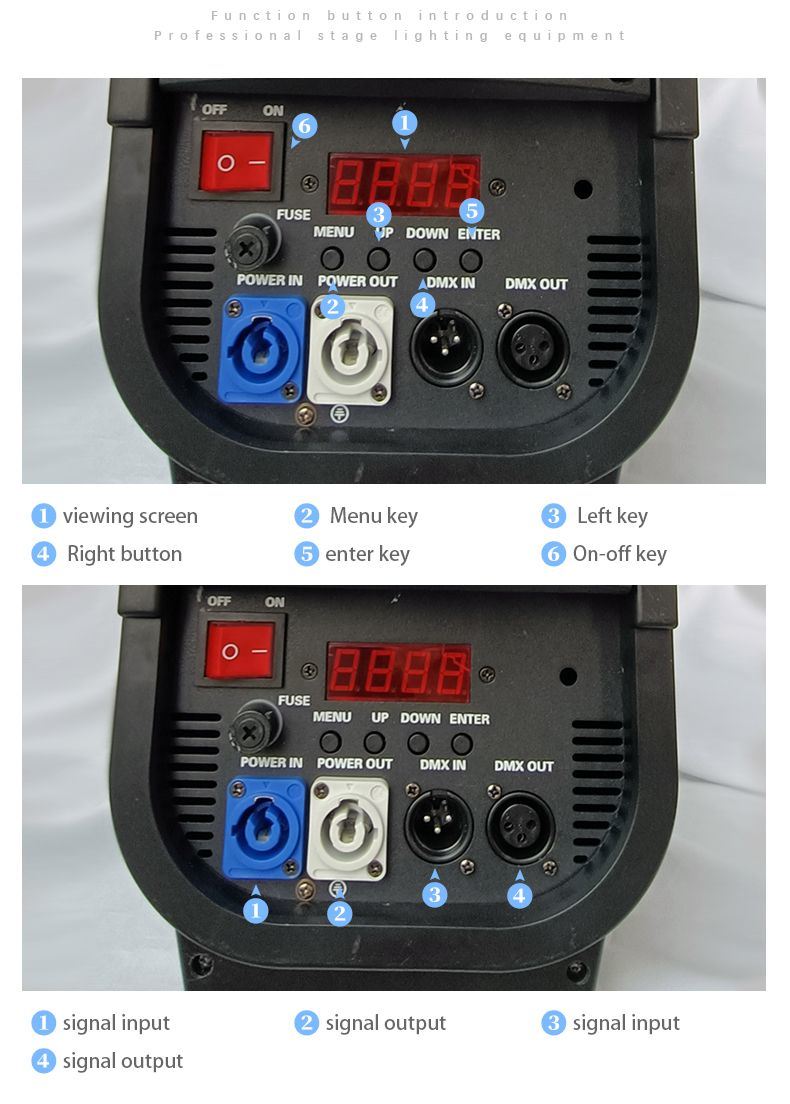 LED Stage Light Theater Lighting LED Blinder Light