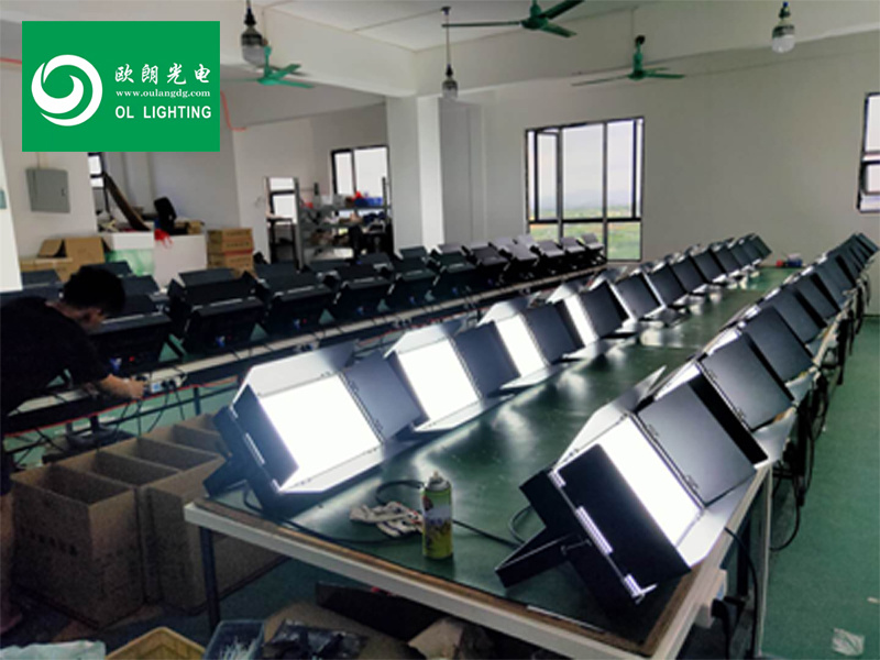 LED Stage Lighting 180W Professional LED Flat Panel Lighting White Soft Face Light Natural Heat Dissipation Without Fan System