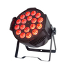 18-LED RGB PAR Can Light with DMX512, Strobe, Sound Active for Stage & Party Lighting