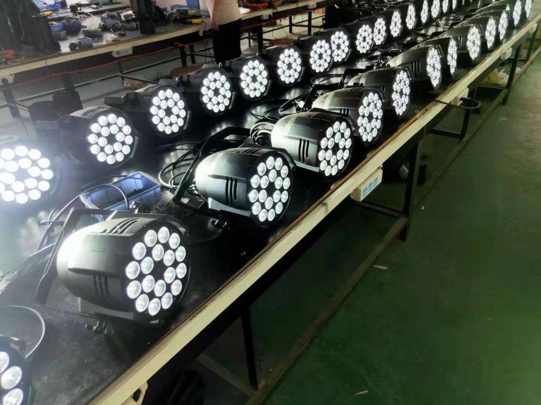 18PCS 10W 4in1 RGBW Mix Color LED Zoom PAR Stage Light LED Indoor PAR Light