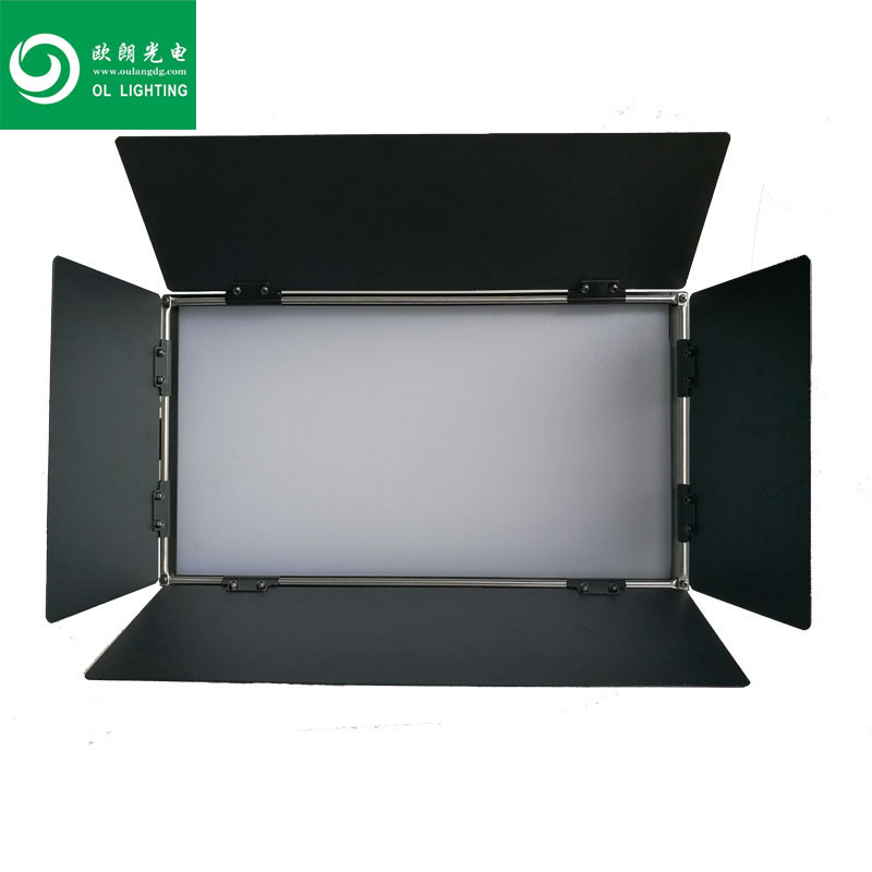 LED Stage Lighting 180W Professional LED Flat Panel Lighting White Soft Face Light Natural Heat Dissipation Without Fan System