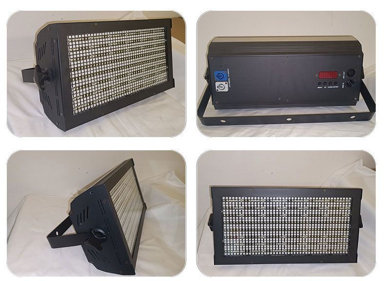 LED48 Full Color Strobe Lights Show Wedding Bar Bright Voice Control