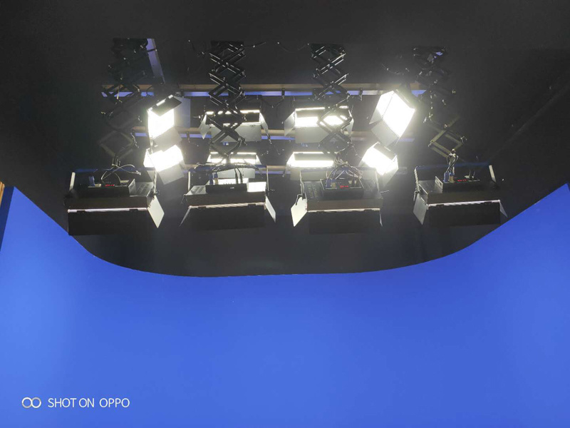 LED Stage Lighting 180W Professional LED Flat Panel Lighting White Soft Face Light Natural Heat Dissipation Without Fan System